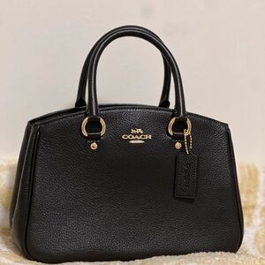 Coach Black Leather Handbag
